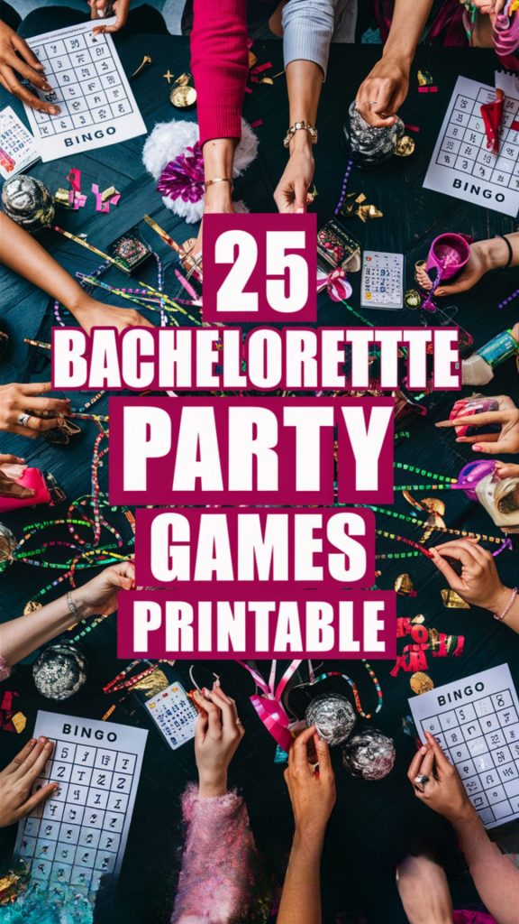 Bachelorette Party Games Printable