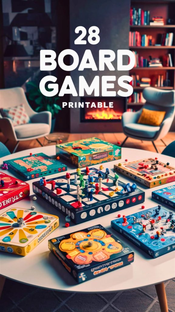 Board Games Printable