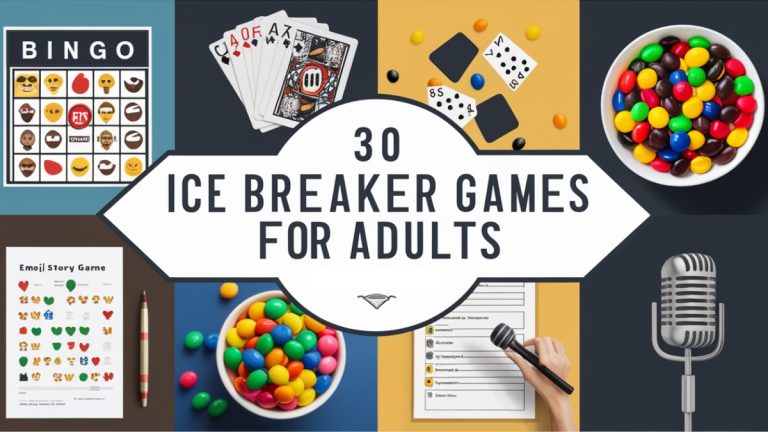 Ice Breaker Games for Adults
