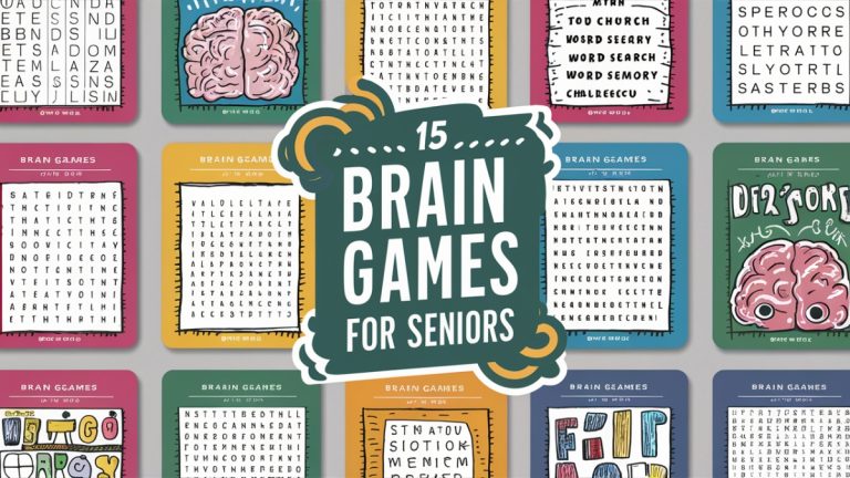 Brain Games for Seniors Printable