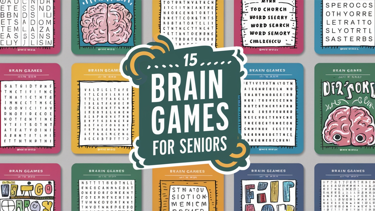Brain Games for Seniors Printable