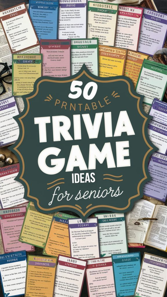 50 Printable Trivia Games for Seniors