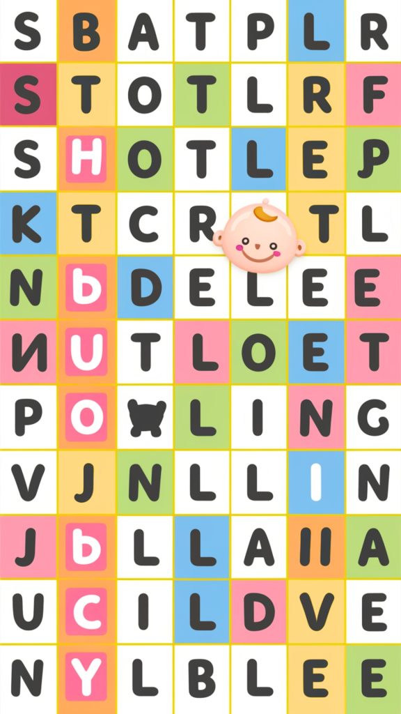 Baby Word Scramble