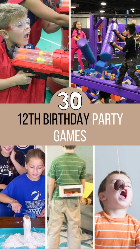 12th Birthday Game Ideas