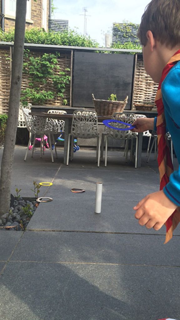 Olympic Hoop Ring Toss