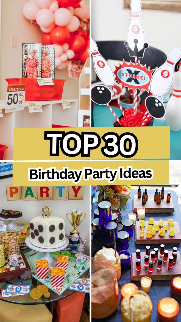 birthday party ideas