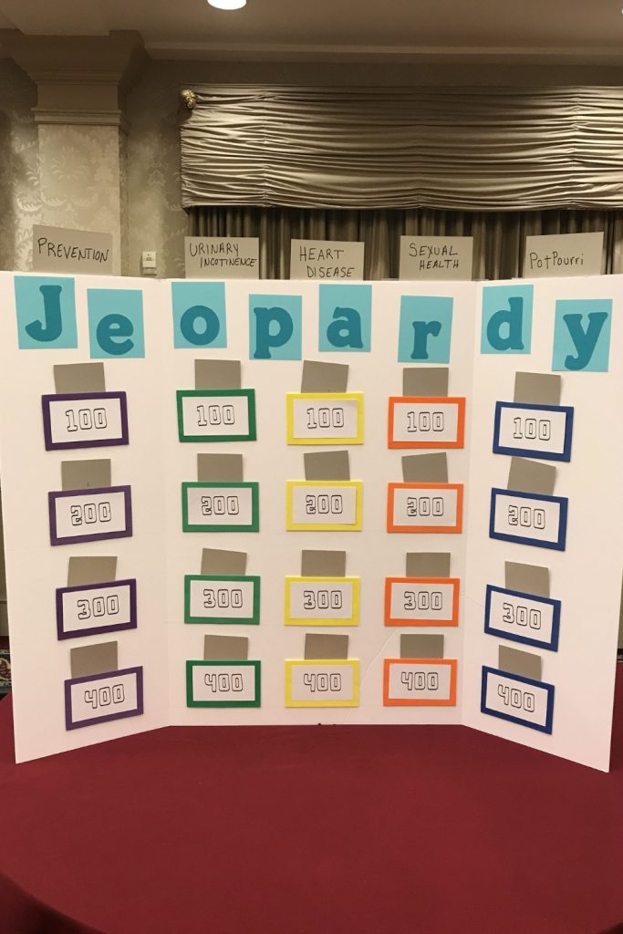 Jeopardy Game DIY