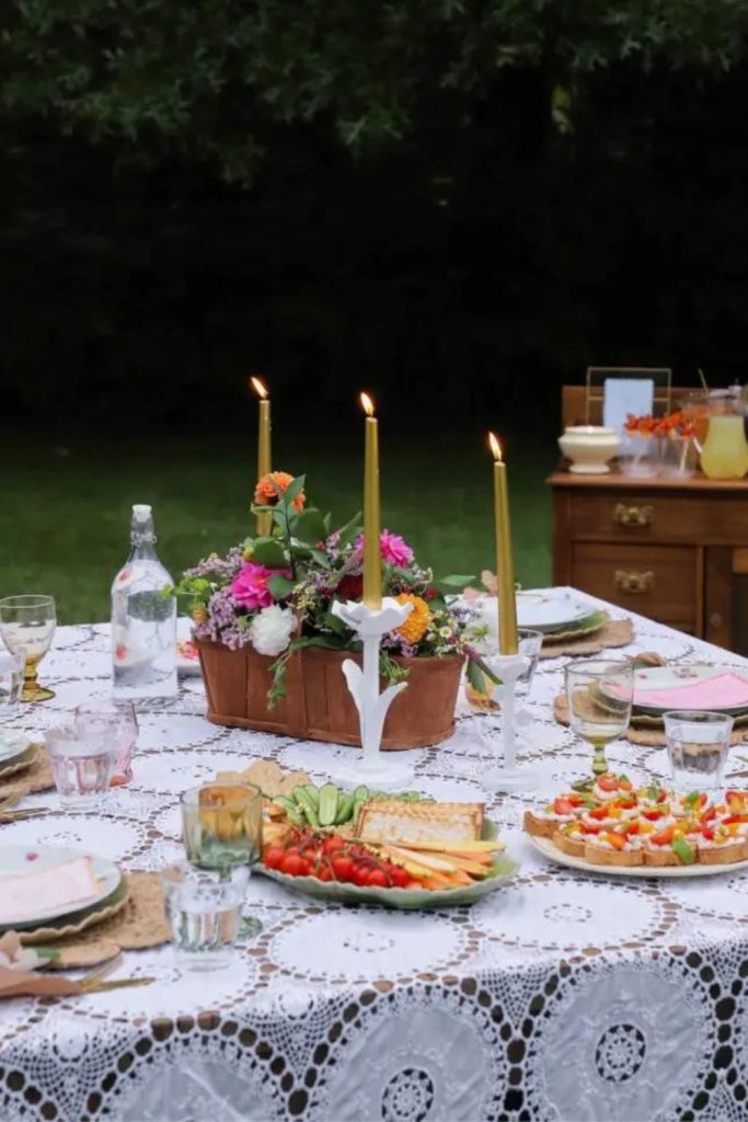 backyard dinner party ideas