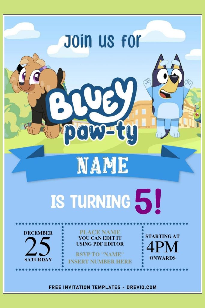 bluey birthday party ideas