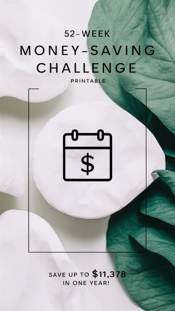 52 week money saving challenge
