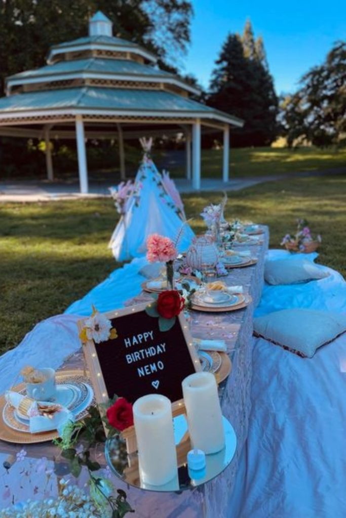 backyard dinner party ideas