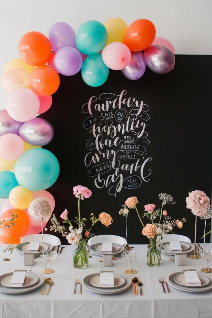 party table decorations