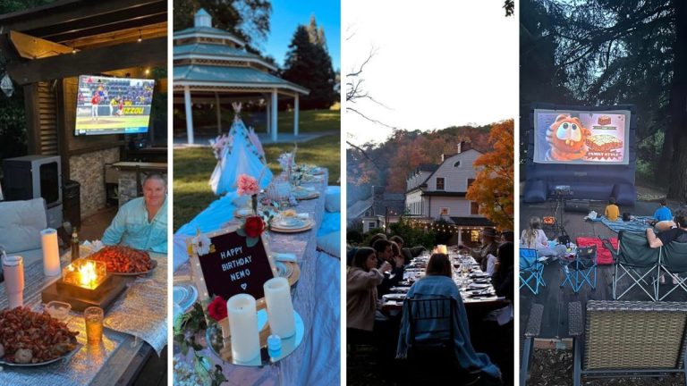 backyard dinner party ideas