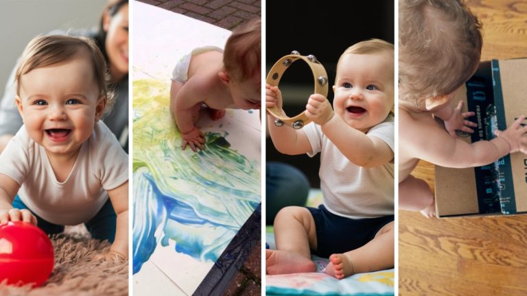Activities for 8 Months Old Baby