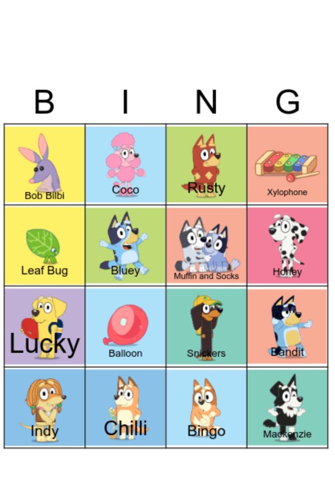 bluey birthday party ideas