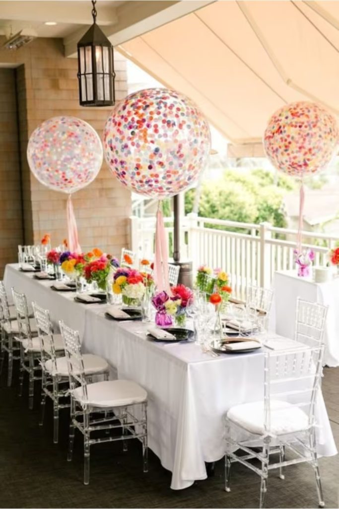 party table decorations