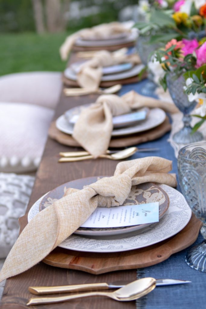 backyard dinner party ideas