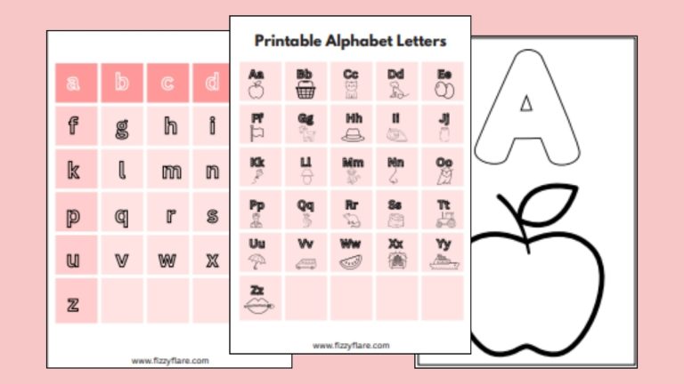 Printable Alphabet Letters