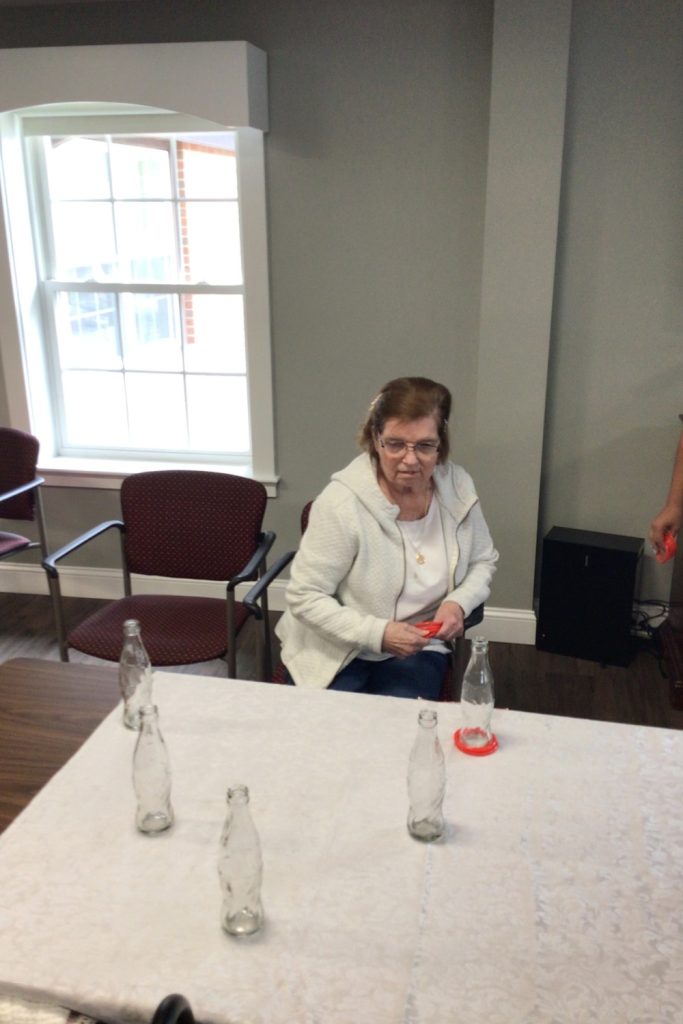 Soda Bottle Ring Toss