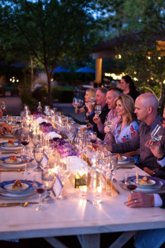 backyard dinner party ideas