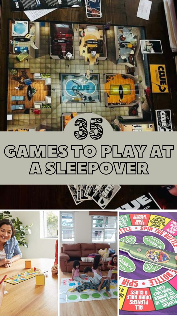 Games to Play At A Sleepover