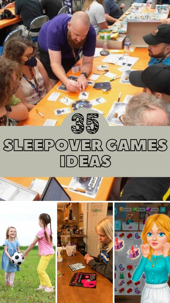 Games to Play At A Sleepover