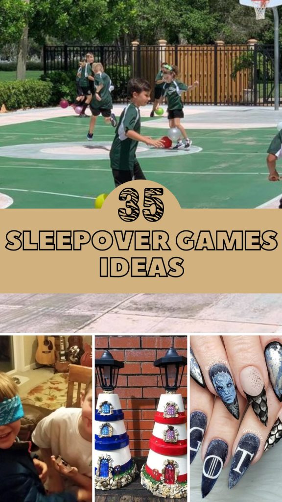 Games to Play At A Sleepover