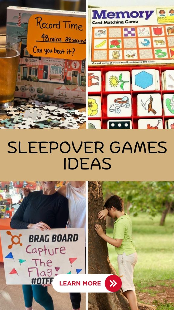 Games to Play At A Sleepover