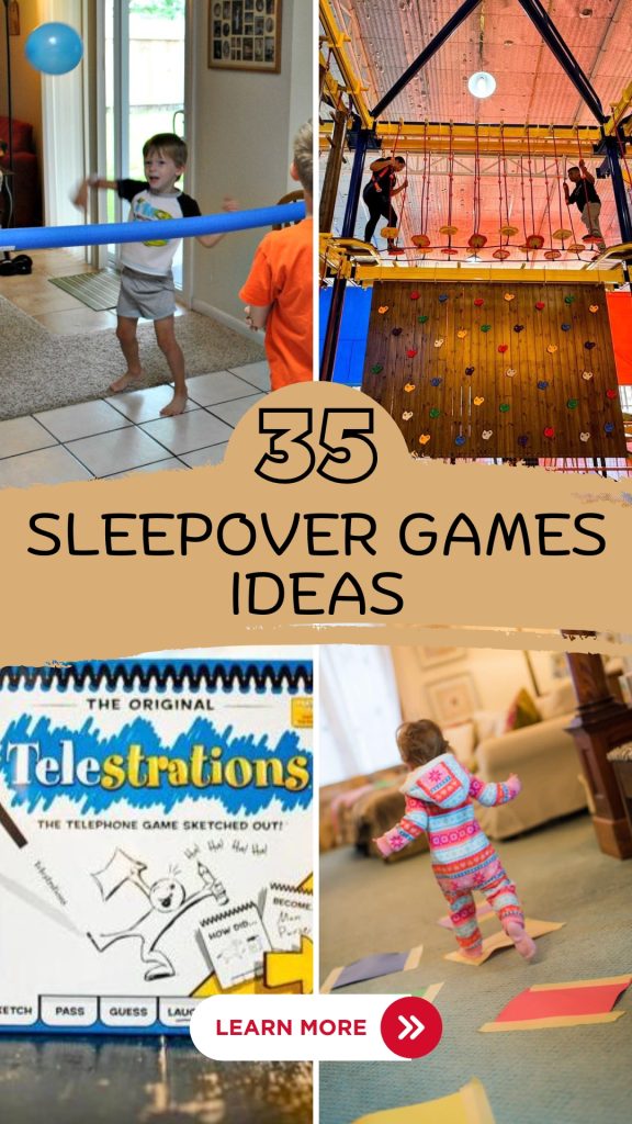 Games to Play At A Sleepover