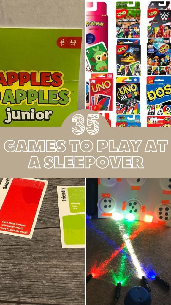 Games to Play At A Sleepover