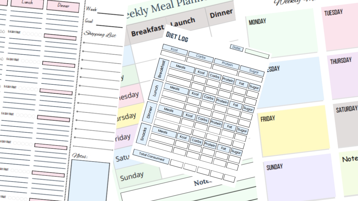 Meal Planners Printable