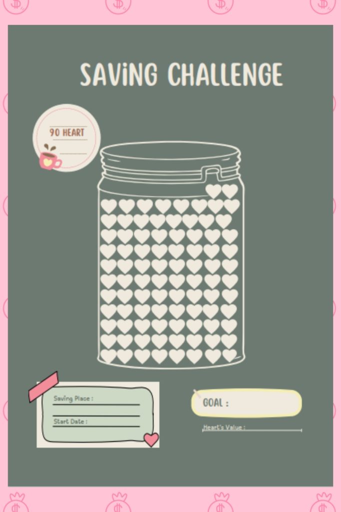 Saving Challenge Printable Free