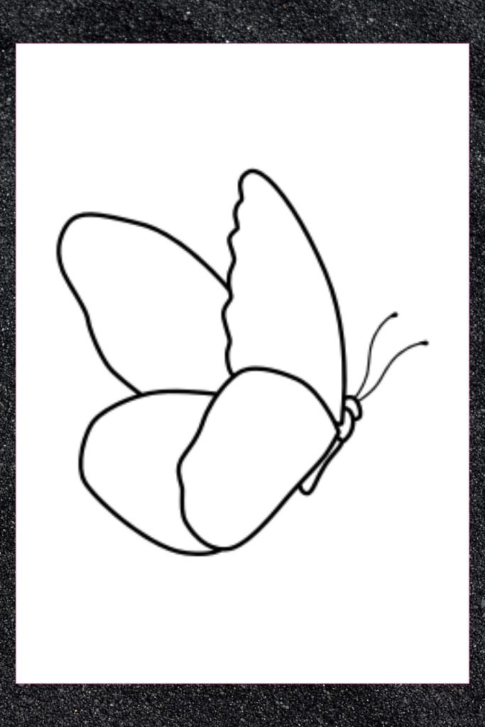 Butterfly Outline Printable