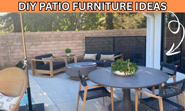 24 DIY Patio Furniture Ideas for 2025