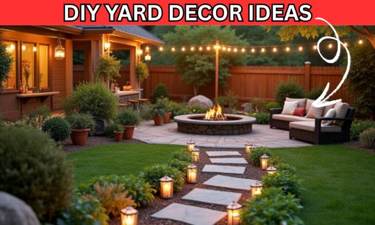 26 DIY Yard Decor Ideas for 2025