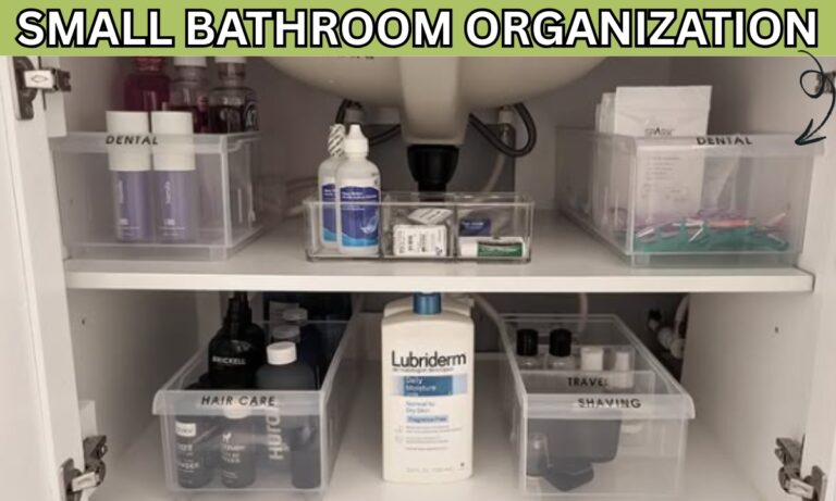 22 Small Bathroom Organization Ideas for 2025
