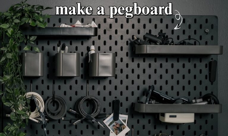 How to Make a DIY Pegboard Tool Organizer – Ultimate Guide