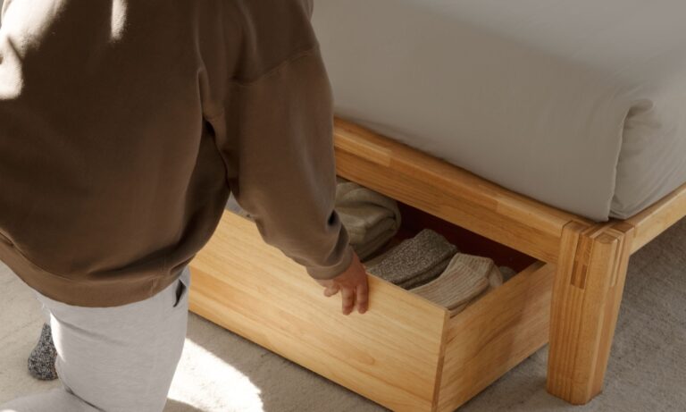Rolling Under Bed Storage DIY for Small Apartments