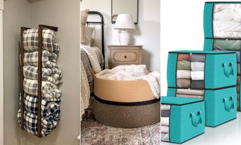 18 Blanket Storage Ideas for 2025