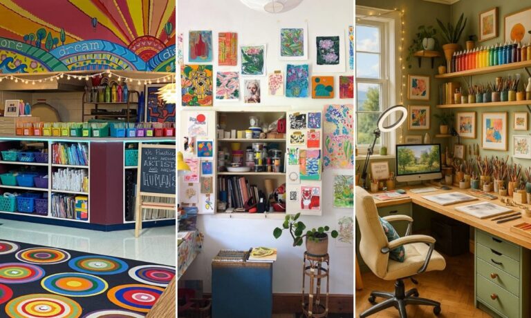 24 Art Studio Organization Ideas For 2026