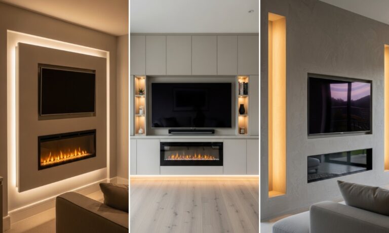 24 DIY Fireplace TV Wall Ideas for 2026